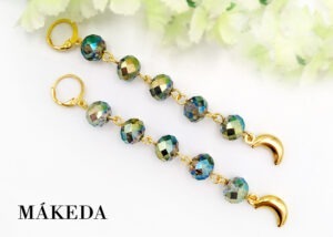 Makeda Joyeria aretes, pendientes, maxi aretes,