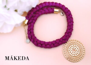 Makeda joyeria, Collar Púrpura