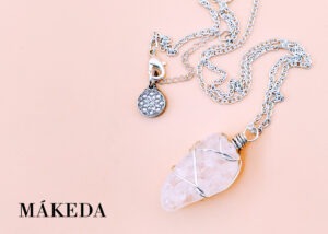 Makeda joyeria, Dije Cuarzo Cristal