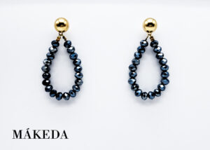 Makeda Joyeria aretes, pendientes, maxi aretes,