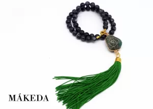Japa Mala Ágata & Labradorita