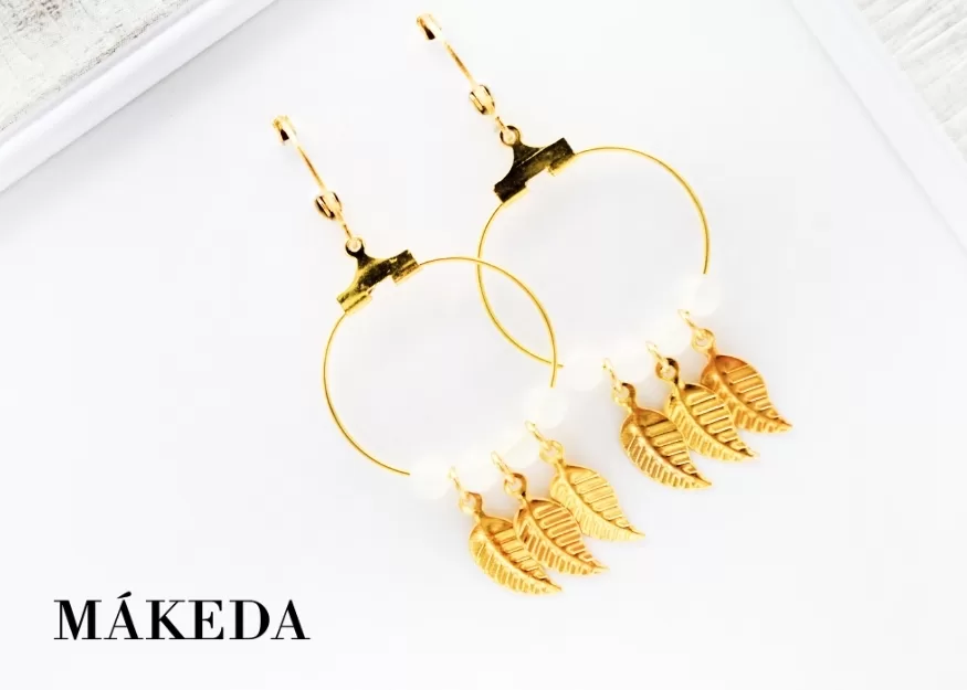 Aretes Plumas