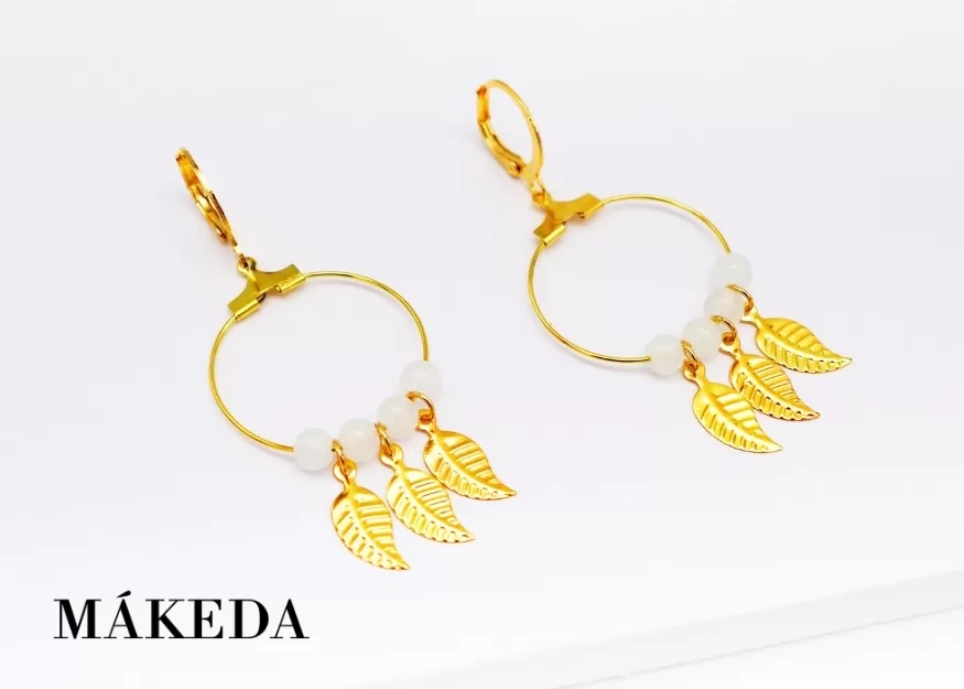Aretes Plumas
