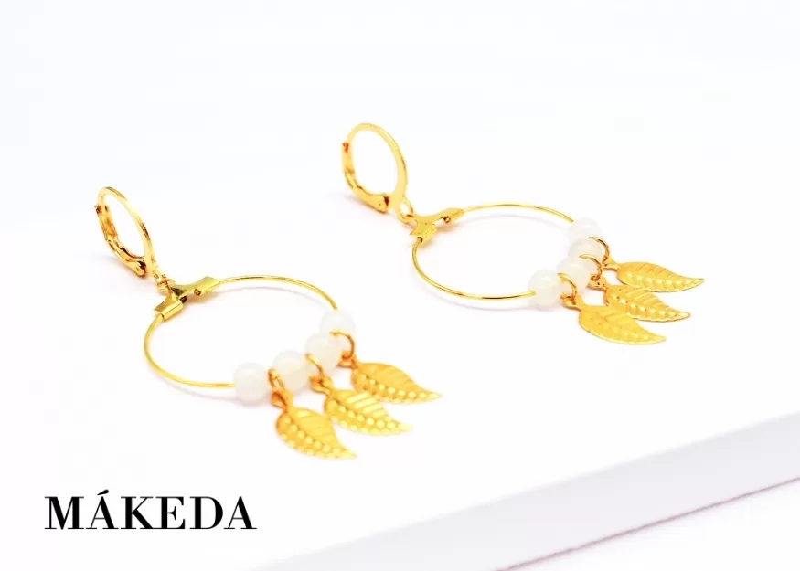 Aretes Plumas