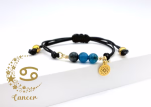 Pulsera Cáncer con Apatita Azul