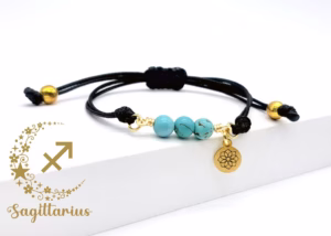 Pulsera Sagitario con Turquesa