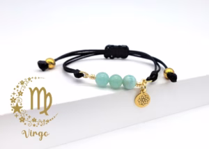 Pulsera Virgo con Amazonita