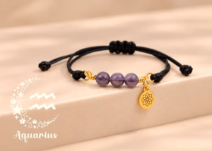 Pulsera Acuario con Amatista