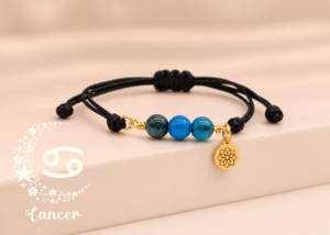 Pulsera Cáncer con Apatita Azul